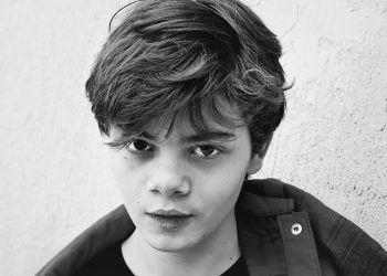 Brecken black and white