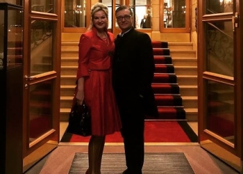 Felix O. Aldon with second wife