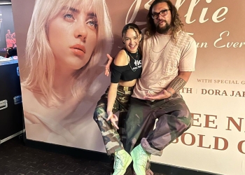 Lola with her father