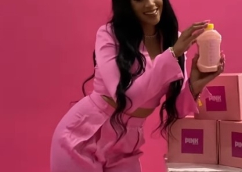 Chef Pii with Pink Sauce