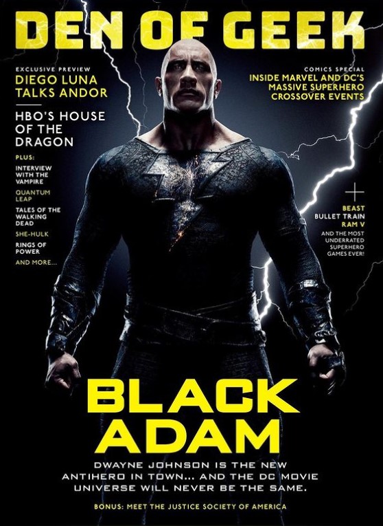 Dwayne Johnson as Black Adam