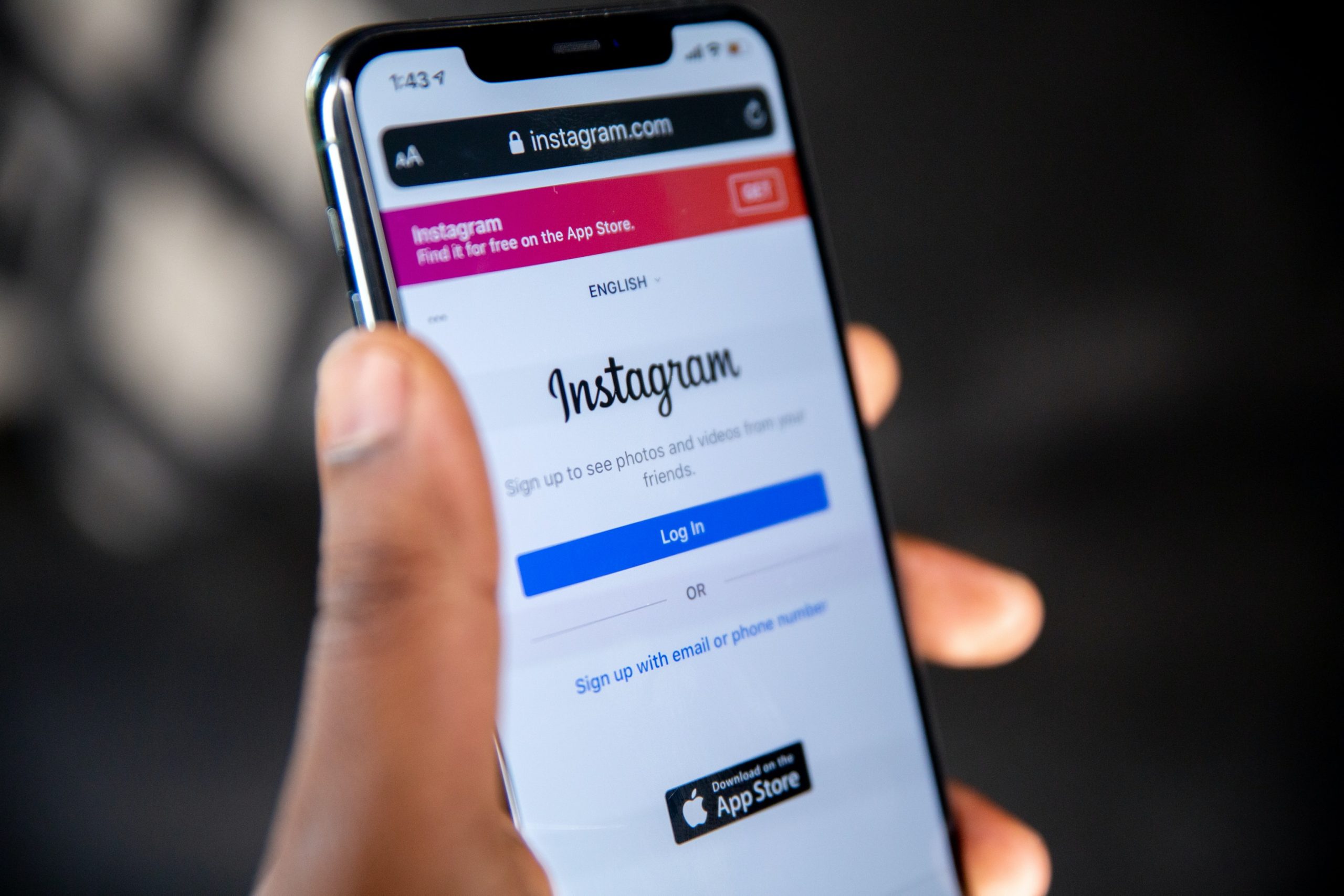 Instagram via web
