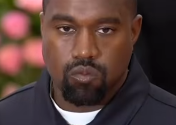 Kanye West at the Met Gala 2019