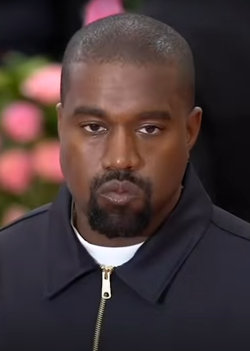 Kanye West at the Met Gala 2019
