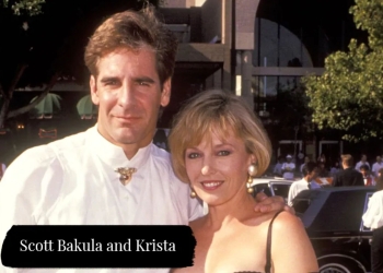 Krista Neumann with husband Scott Bakula