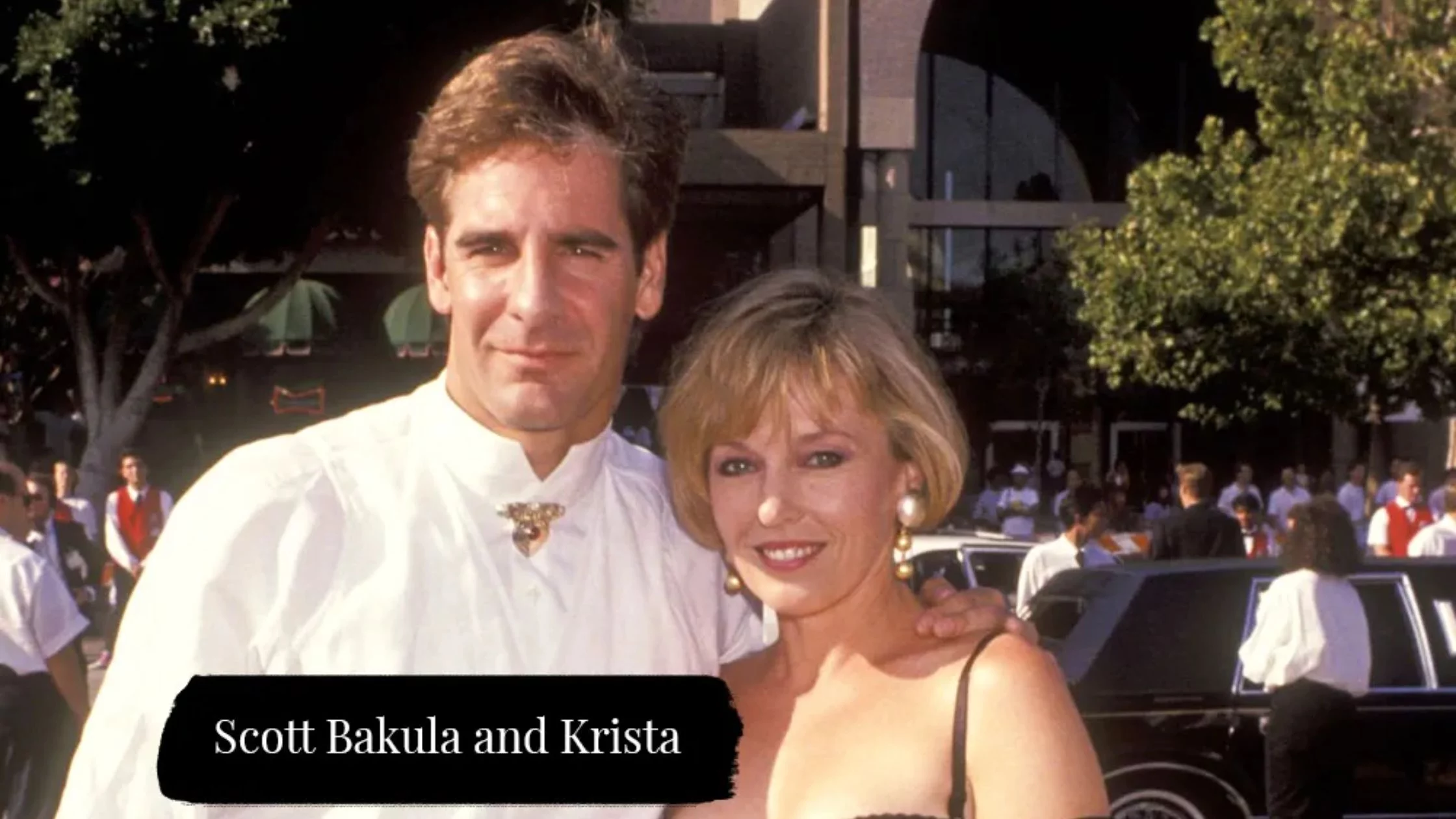 Krista Neumann with husband Scott Bakula