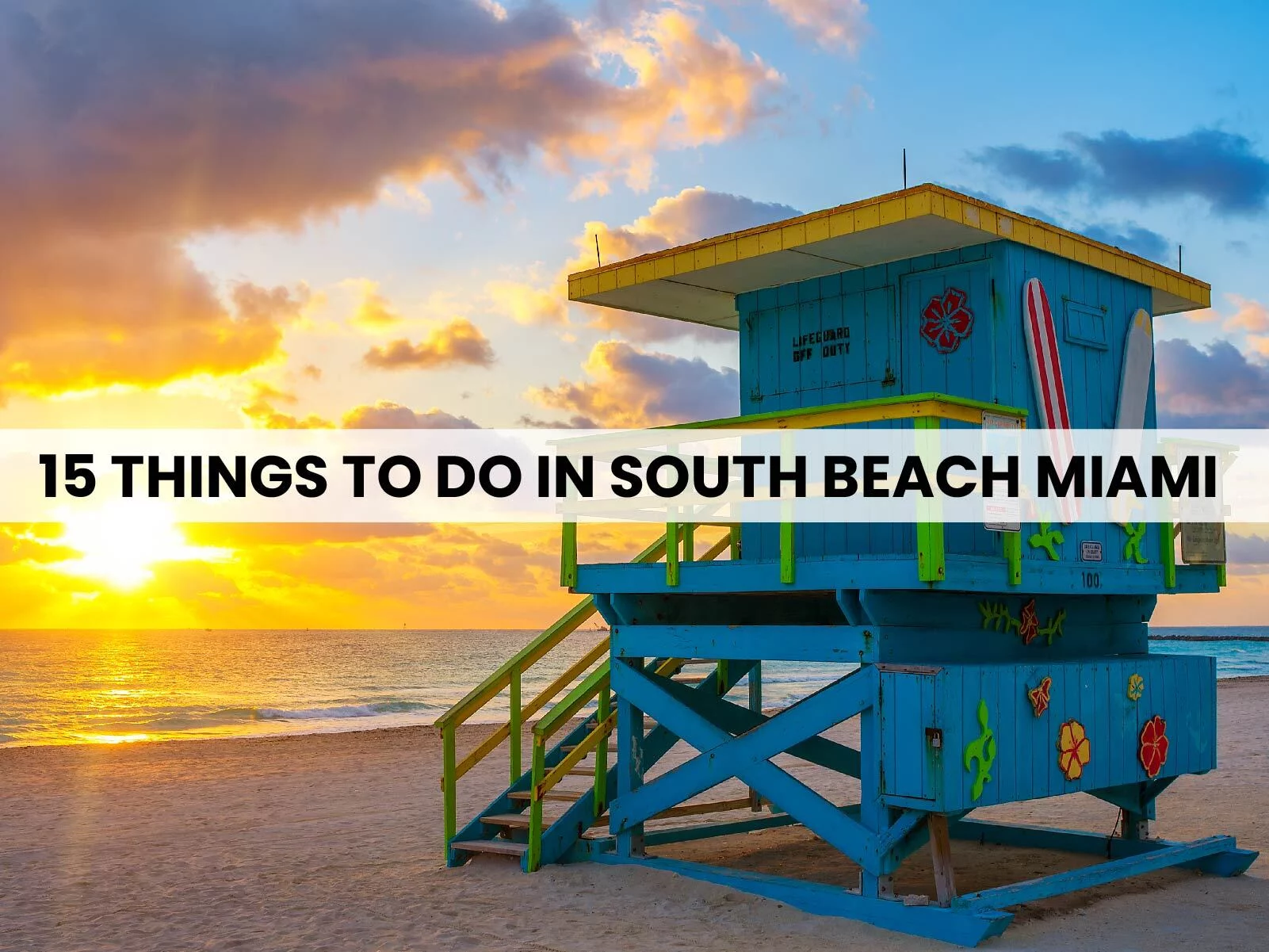 Things to do in south beach miami