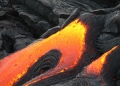 Lava eruption from Volcano summit