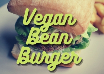 vegan bean burger
