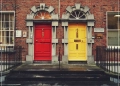 Red door and Yellow door