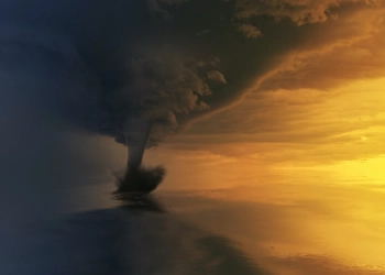 Tornado on Water