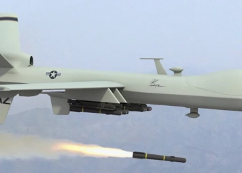 Ukrainian Drone Shot Down by Russians at a Deep Base of Russia Again