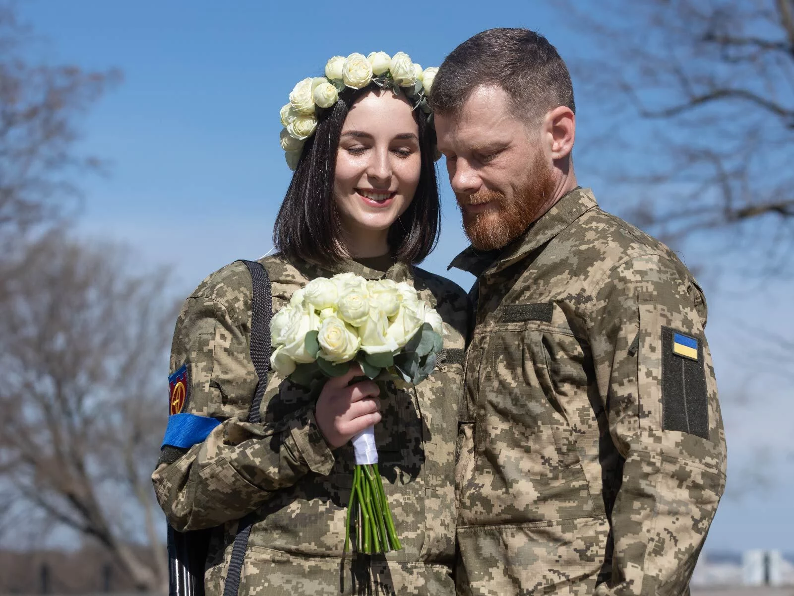 A Military wedding ceremony