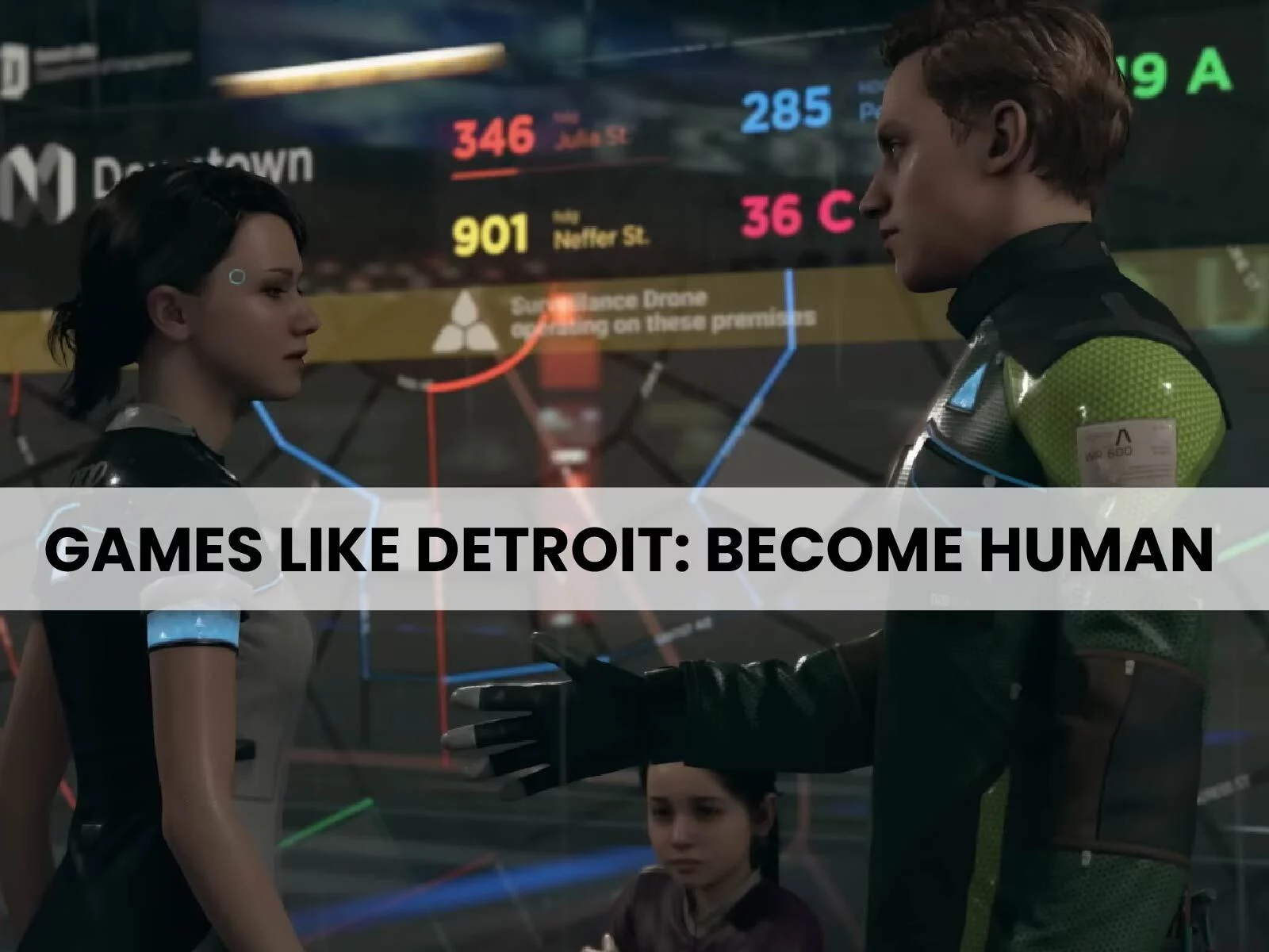 Best 15 Games like Detroit: Become Human 