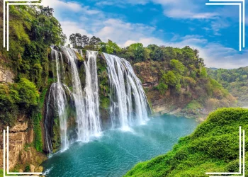Mauritius waterfall